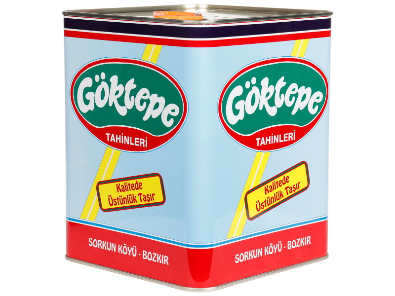 Göktepe Kepekli Bozkır Tahini Teneke 5 Kg Net:4600g