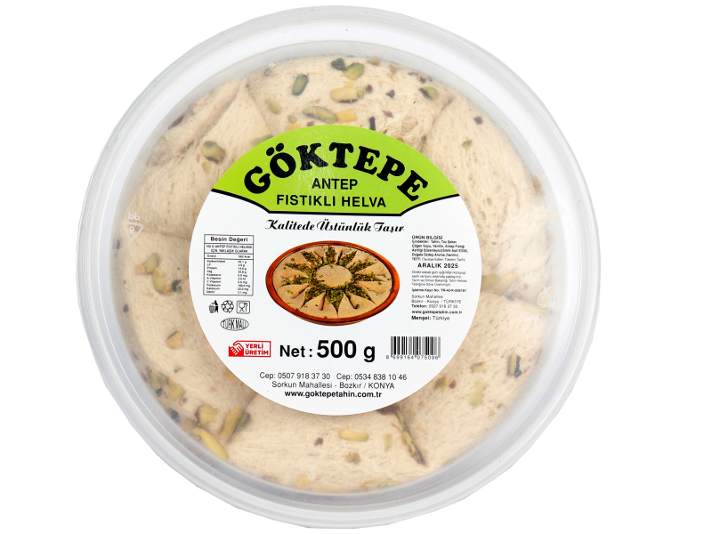 Göktepe%20fıstıklı%20Tahinli%20Helva%20500g