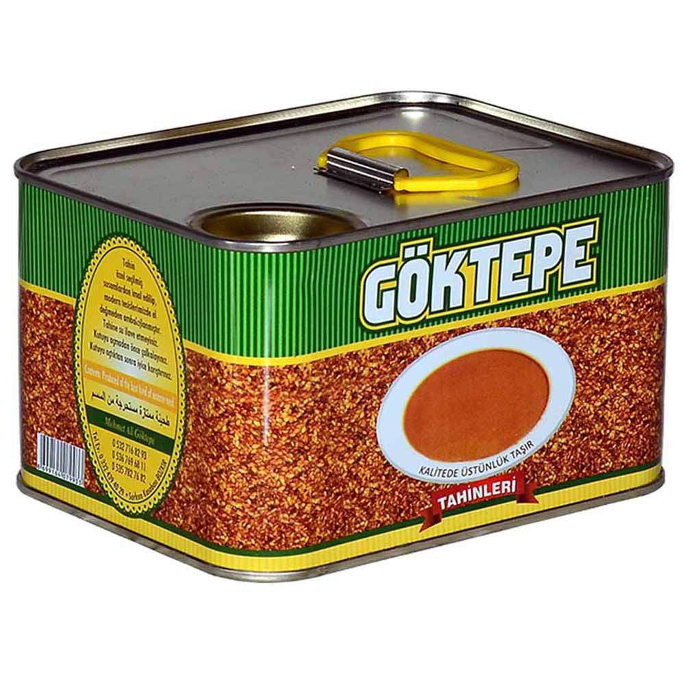 Göktepe%20Kepeksiz%20Bozkır%20Tahini%20Teneke%201%20Kg%20Net:800g