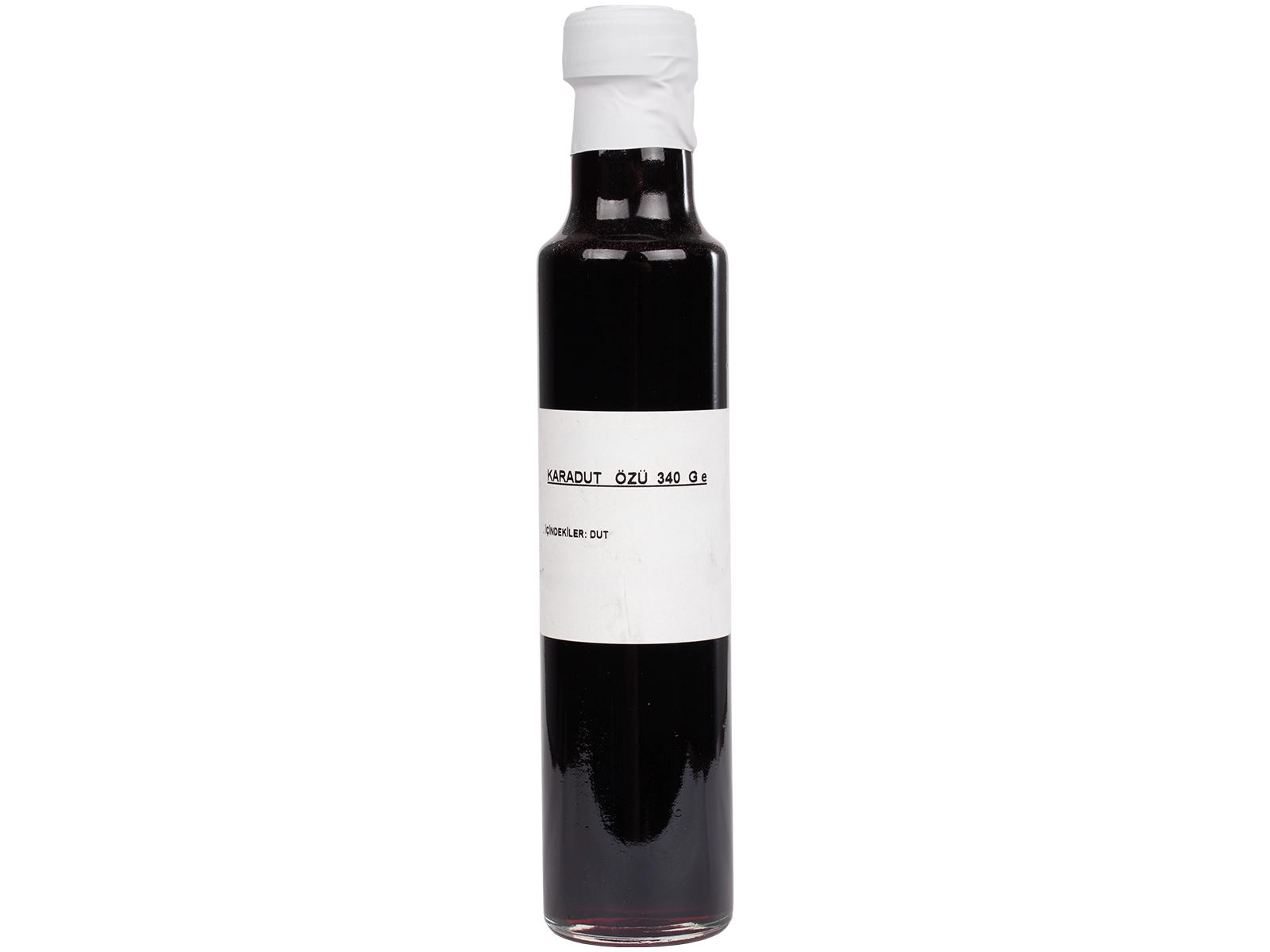 Kara Dut Özü Cam Şişe Net 340 Gr