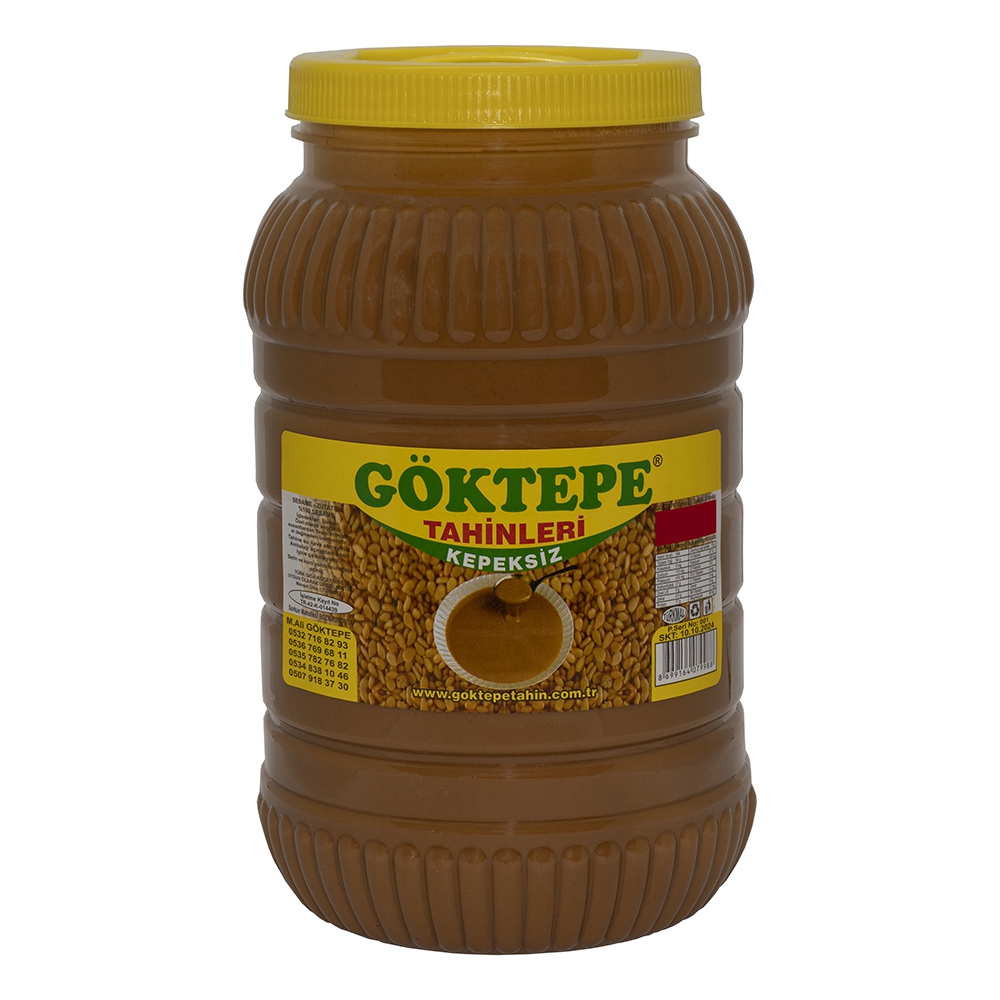 Göktepe%20Kepeksiz%20Bozkır%20Tahini%20Plastik%20Kutu%203%20Kg%20Net:2870g