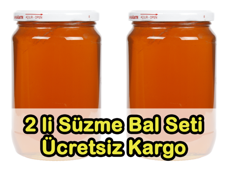 Göktepe 2’li Süzme Bal Seti Satın Al