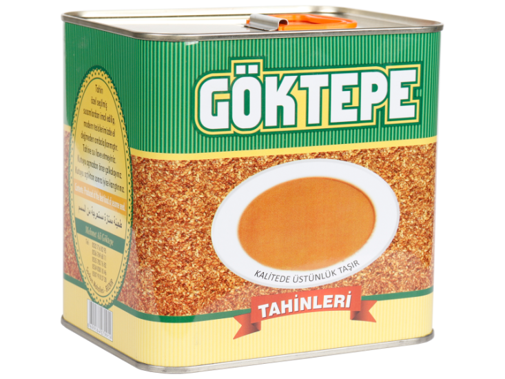 Göktepe Kepeksiz Bozkır Tahini Teneke 2 Kg