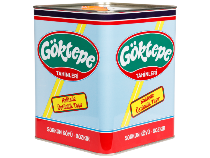 Göktepe Kepeksiz Bozkır Tahini Teneke 5 Kg