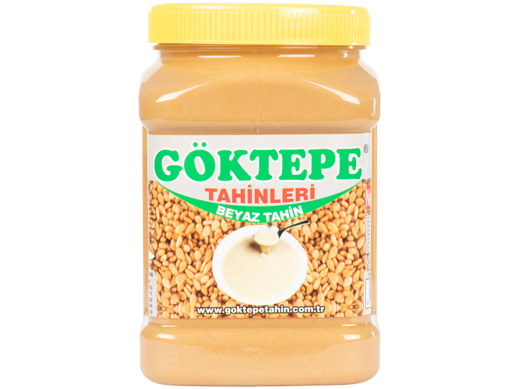 Göktepe Beyaz Bozkır Tahini Plastik Kutu 1 Kg