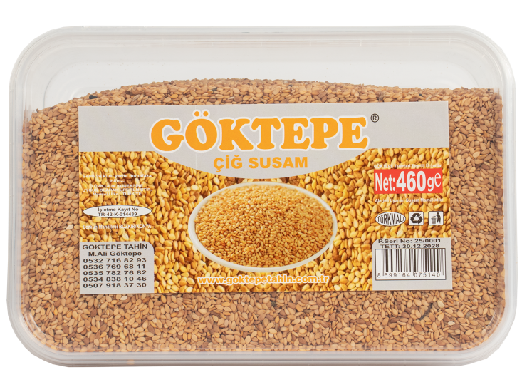 Göktepe Çiğ Manavgat Susamı Kavrulmamış 500g