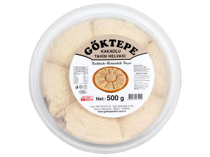 Göktepe Kakaolu Tahinli Helva 500g