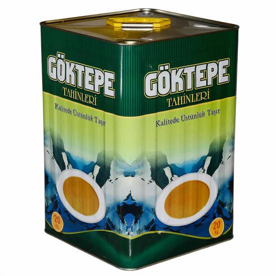 Göktepe Kepeksiz Bozkır Tahini Teneke 20 Kg