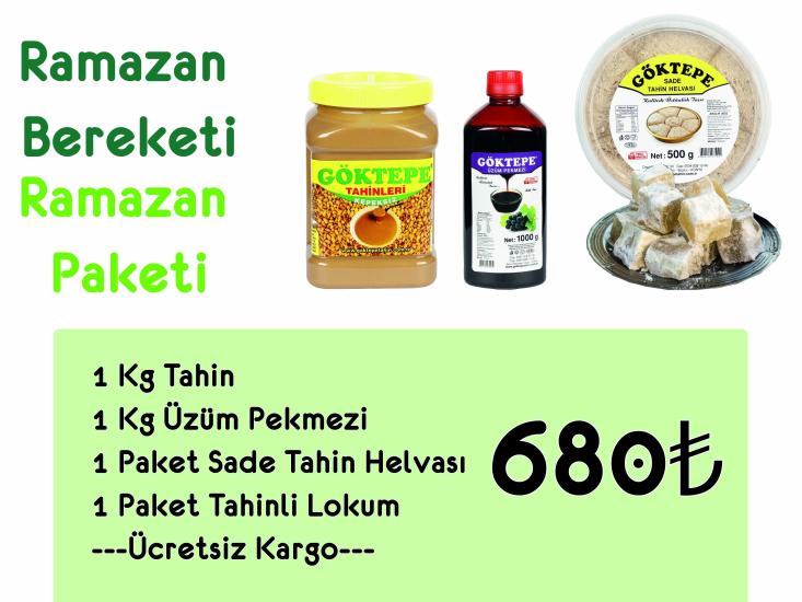 Göktepe Tahinleri Ramazan Paketi 