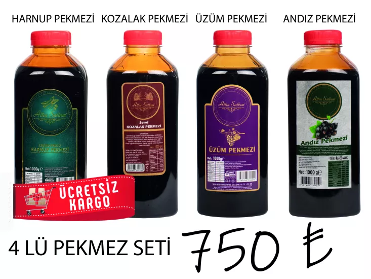 4 lü Pekmez Seti