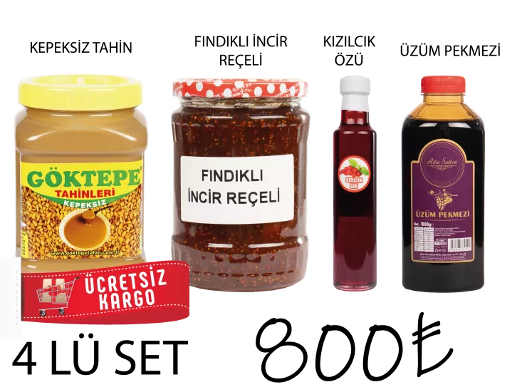 4 lü Set