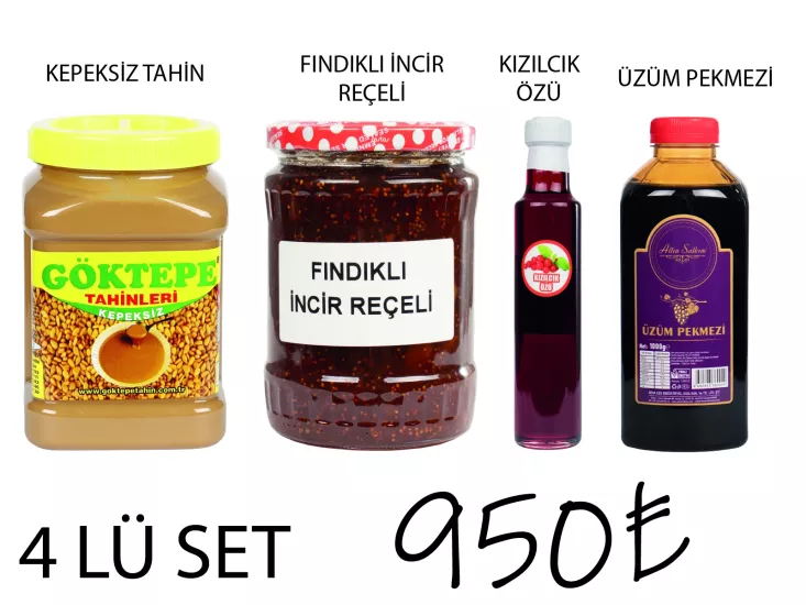 4 lü Set