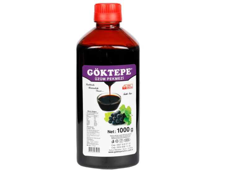 Göktepe Üzüm Pekmezi Plastik Kutu 800g