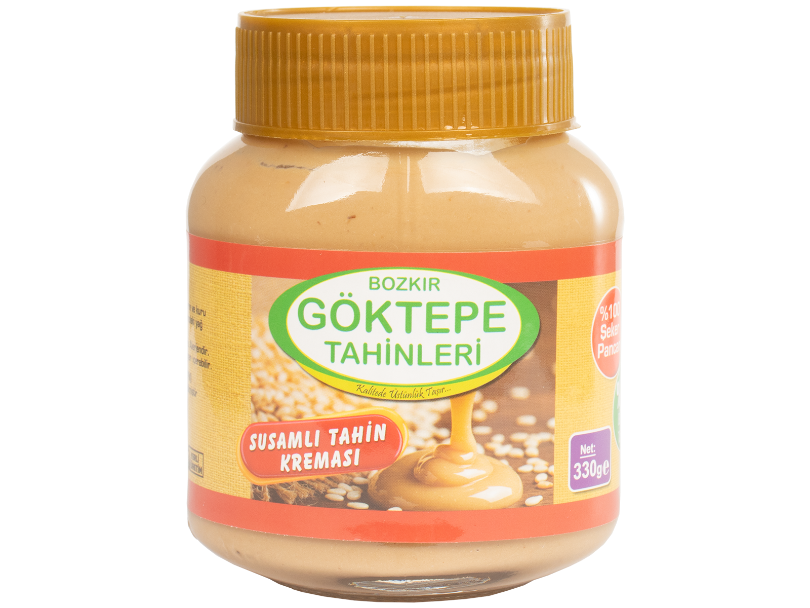 Göktepe%20Susamlı%20Tahin%20Kreması%20(%40%20Bozkır%20Tahini)%20Net%20330%20Gr