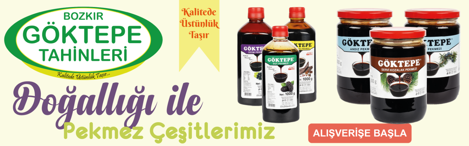 Doğallığı İle Pekmez Çeşitlerimiz